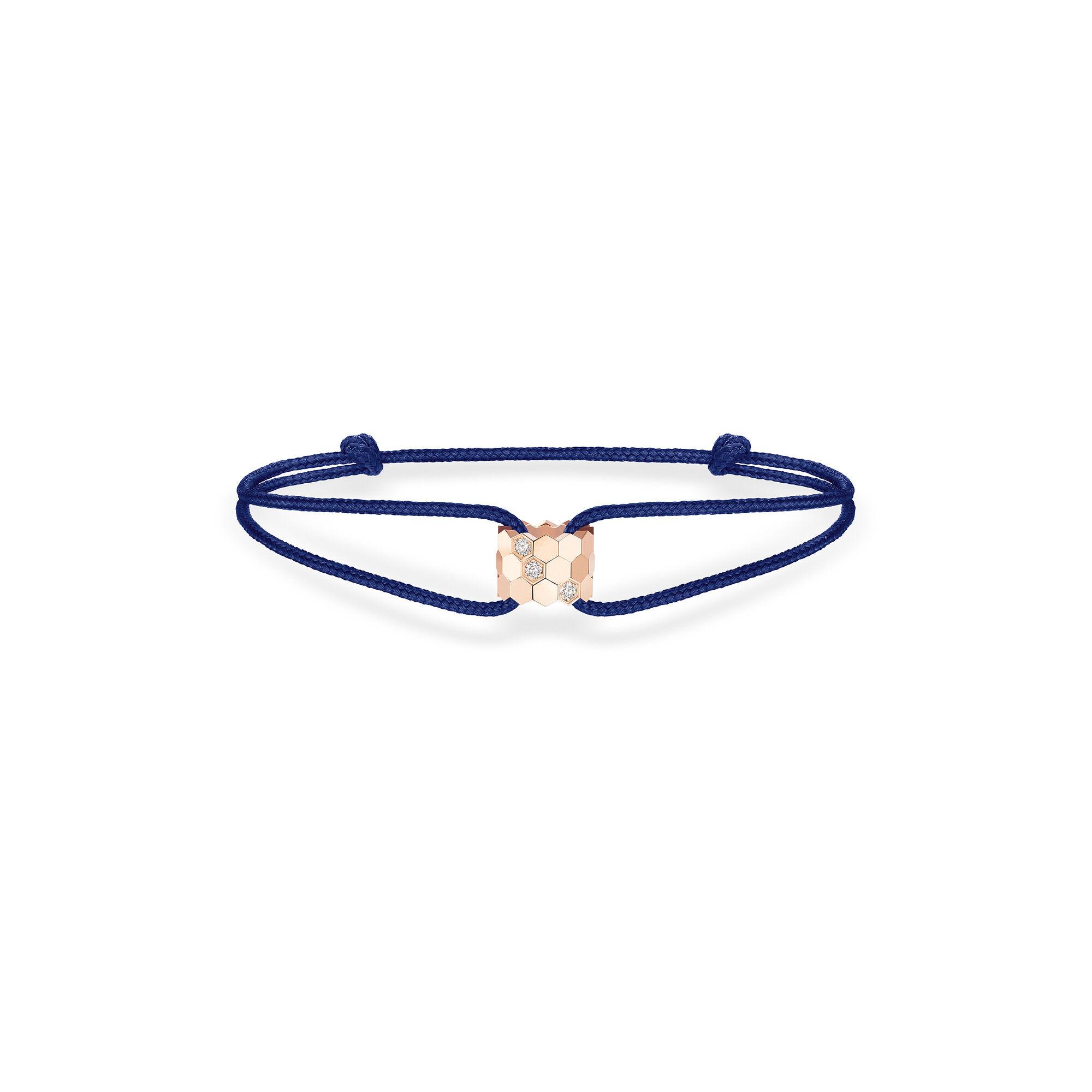 Chaumet Bee My Love Rose Gold and Diamond Cord Bracelet Maison Birks